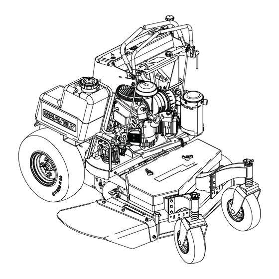 Gravely Pro-Stance 1634FX Owner's/Operator's Manual