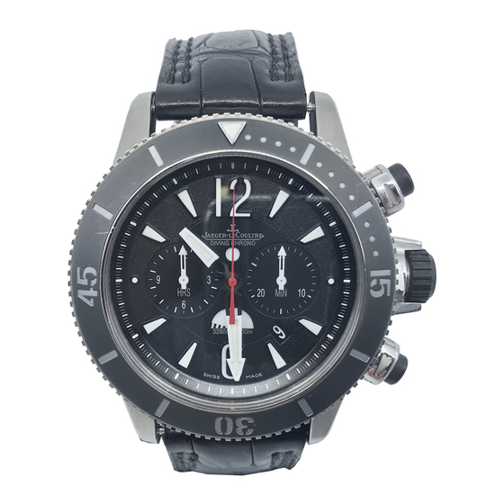 Jaeger-leCoultre Watch User Manual