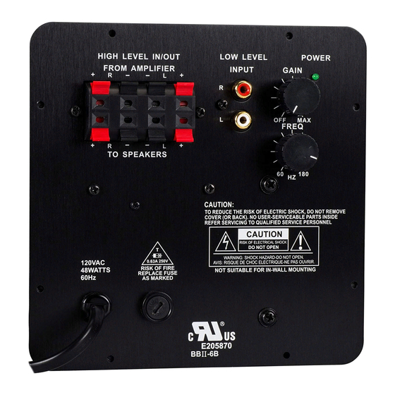 DaytonAudio SA25 User Manual