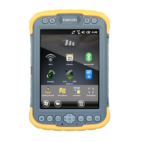 Topcon Tesla Quick Start Manual