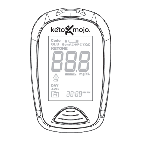Keto-Mojo TD-4279 Owner's Manual