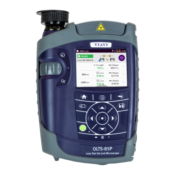 Viavi SmartClass OLTS-85 Operating Manual