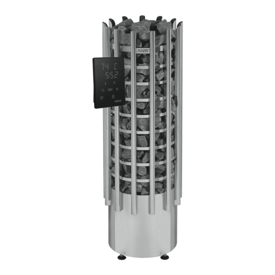 Harvia TRT90XE Instructions For Installation And Use Manual