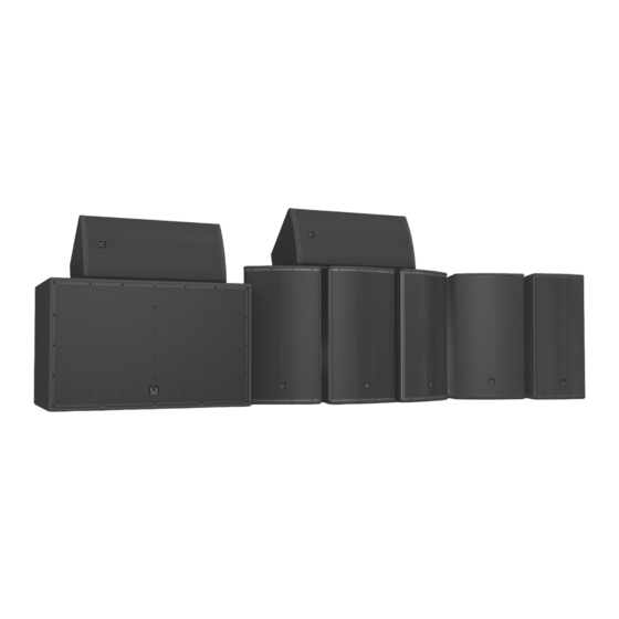 Turbosound ATHENS TCS-AN Series Quick Start Manual