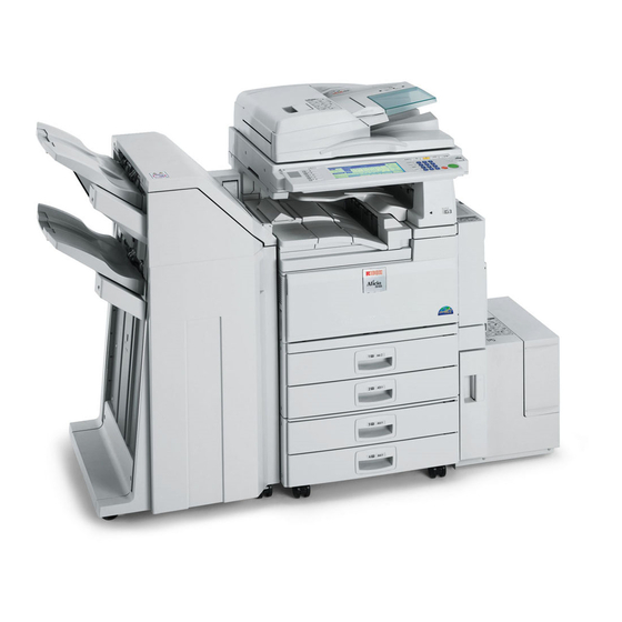 Ricoh Aficio 3045 Facsimile Reference Manual