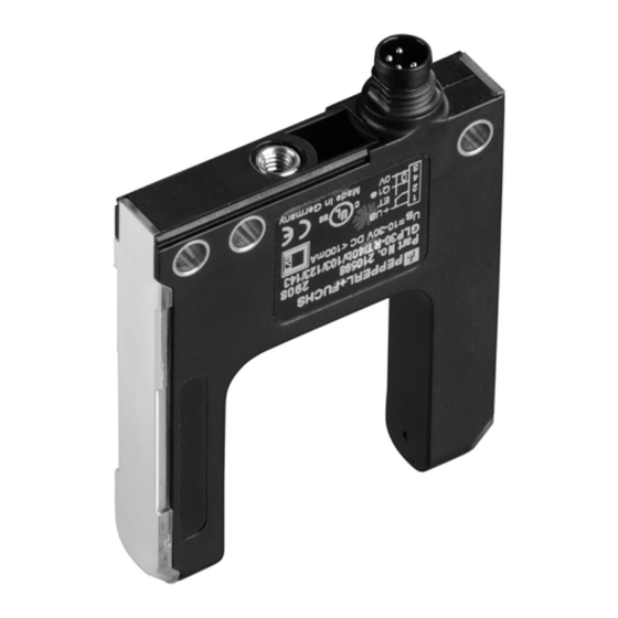 Pepperl+Fuchs GLP30-RT/40b/103/123/143 Manual
