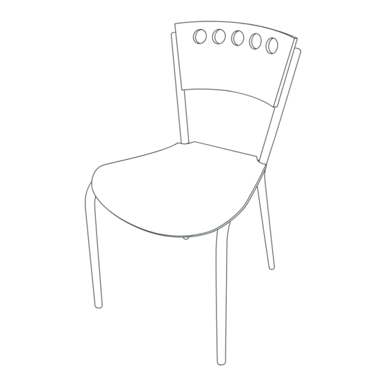 Lancaster Cafe Chair Assembly Instructions