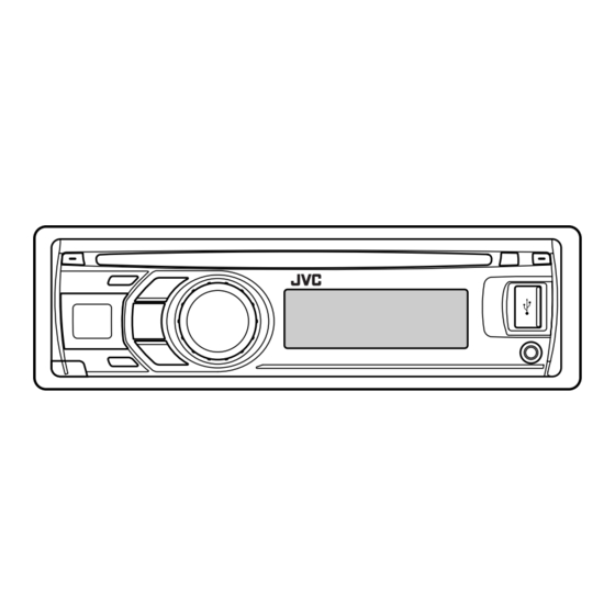 JVC KD-R805 Instructions Manual