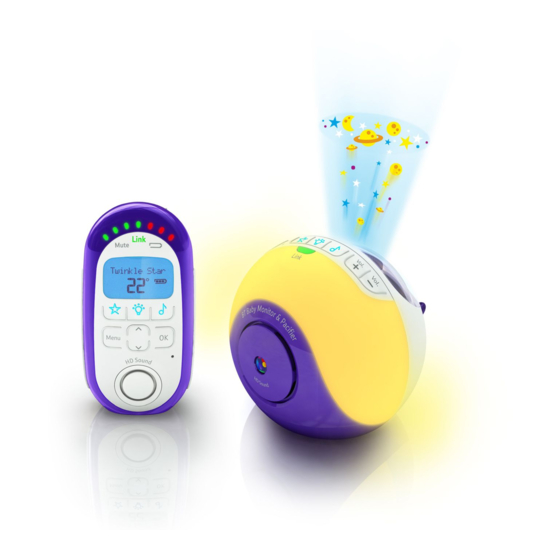 BT Digital Baby Monitor & Pacifier User Manual