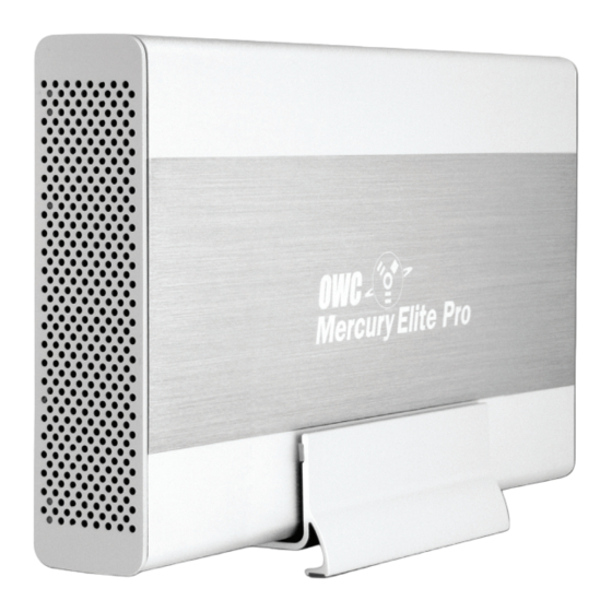 OWC Mercury Elite-AL Pro Owner's Manual