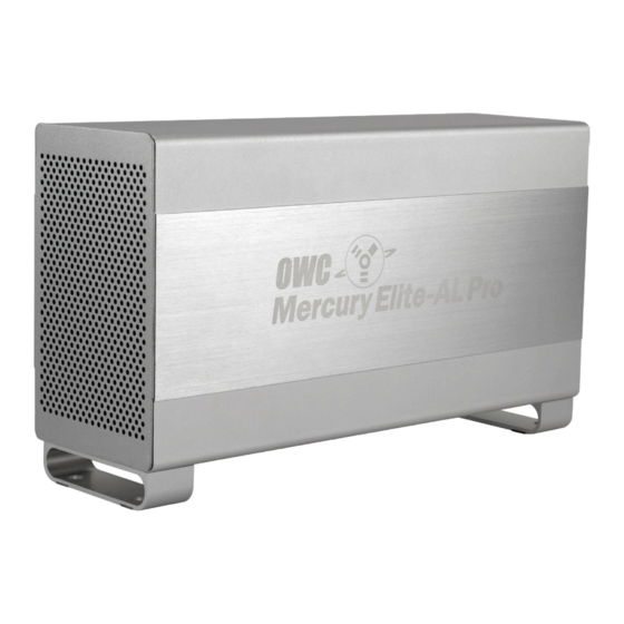 OWC Mercury Elite-AL Pro Owner's Manual