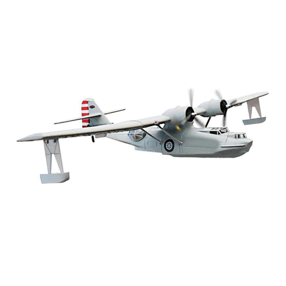 Dynam PBY Catalina Engine Float Plane Manuals