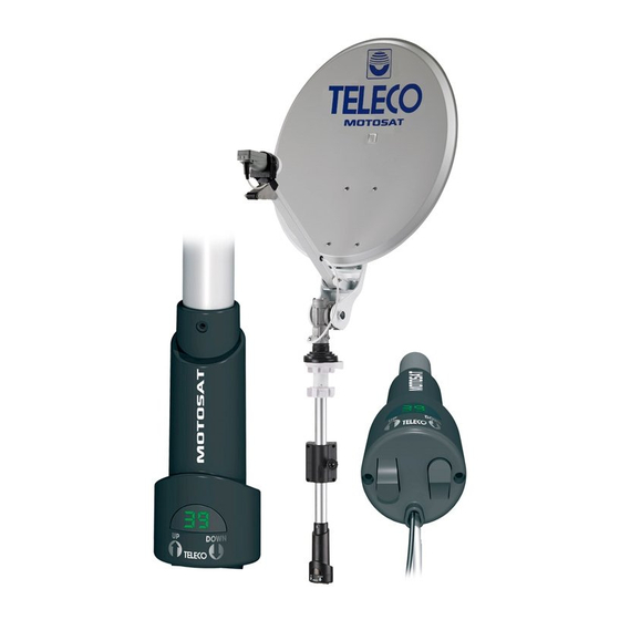 Teleco Motosat65 Installation Manual And User's Manual