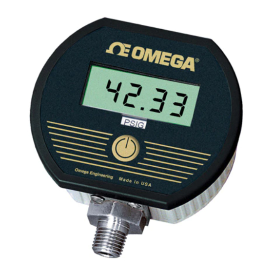 Omega DPG3500 Series User Manual