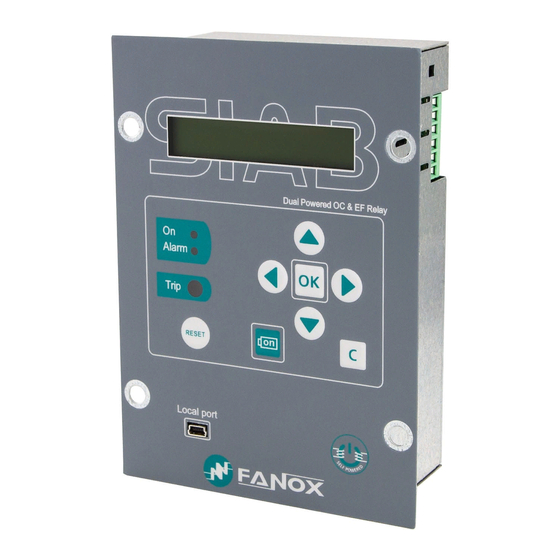 FANOX SIA-B Installation & Commissioning Manual