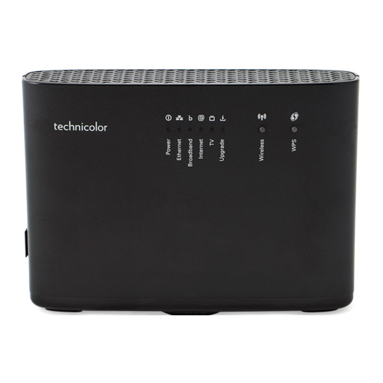 Technicolor TG588 Self-Install Manual
