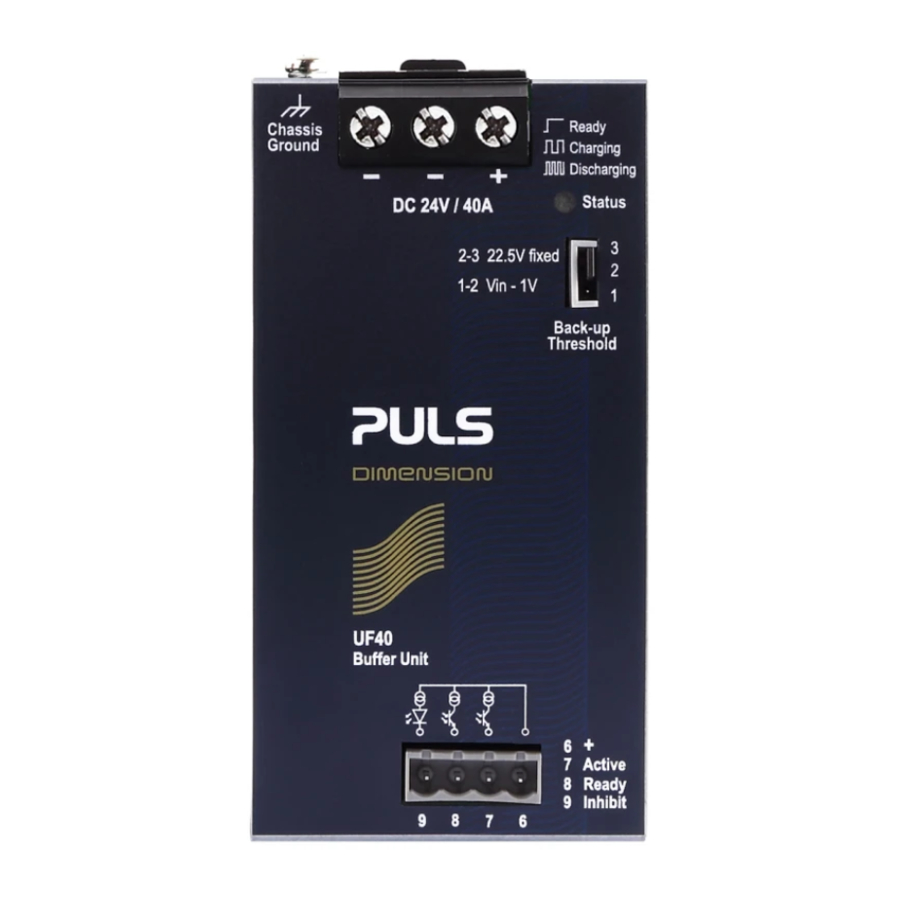 Puls DIMENSION UF Series Manual