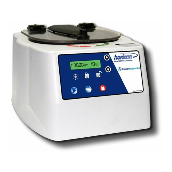 Drucker Diagnostics 642VES Operator's Manual