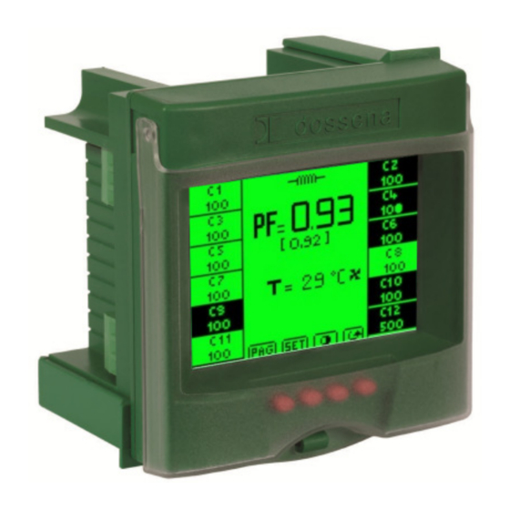 Dossena RFX7 Operating Manual