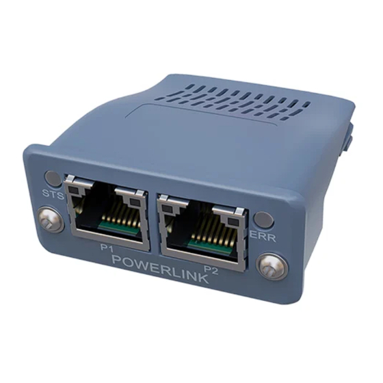 HMS Networks Anybus CompactCom 40 POWERLINK Application Note
