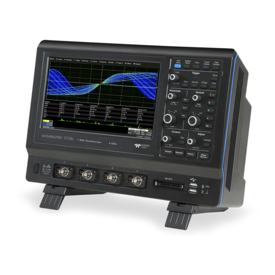 Teledyne Lecroy WaveSurfer 3024Z Operator's Manual