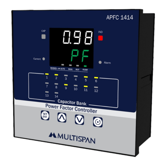 MULTISPAN APFC-1414 Manual