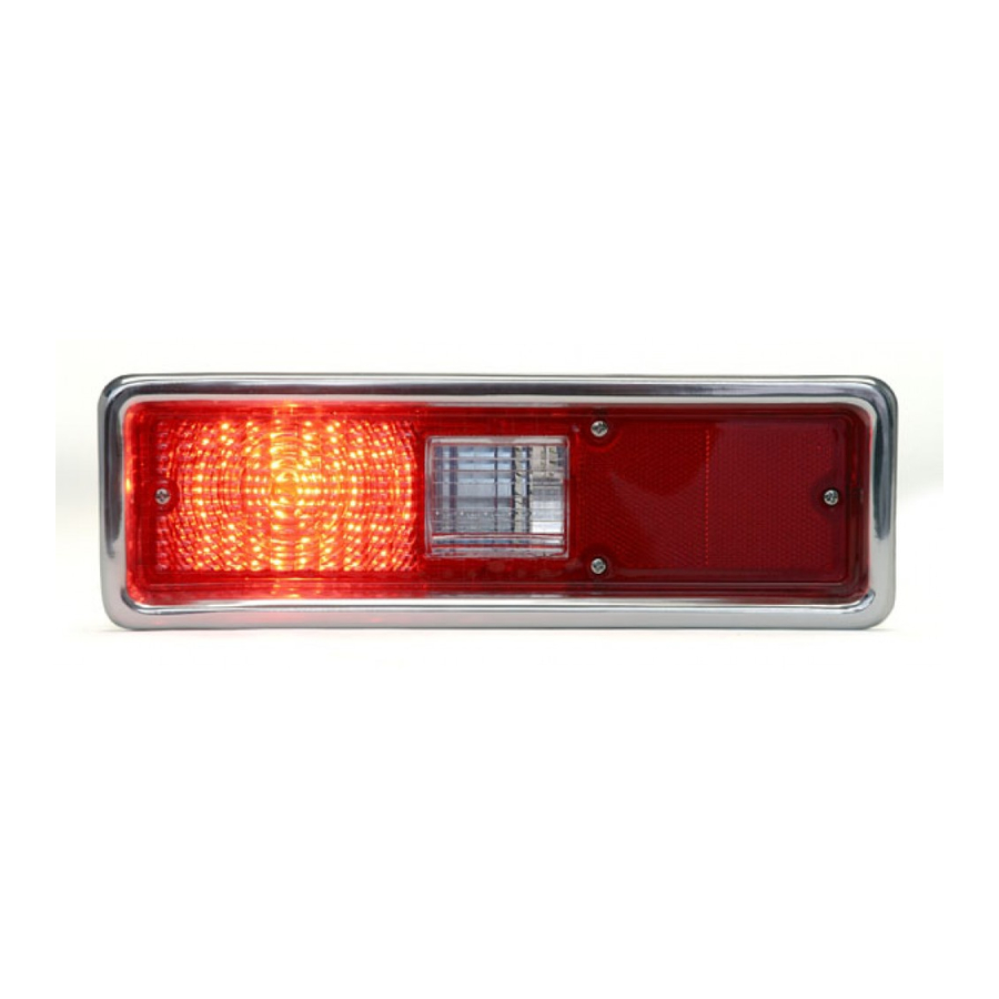 Dakota Digital LED Tail Lights LAT-NR150 Installation Instructions