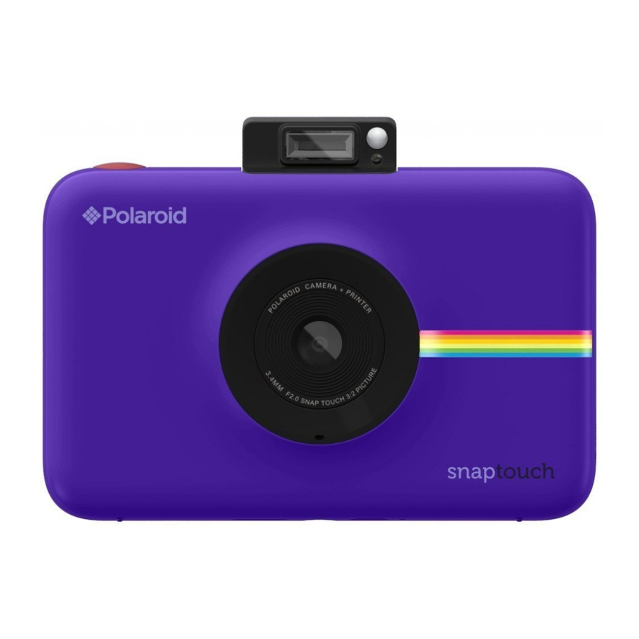 Polaroid SNAP Touch Manual