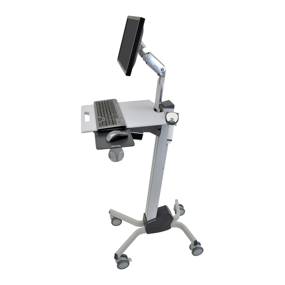 Ergotron Neo-Flex LCD Cart Assembly Instructions Manual
