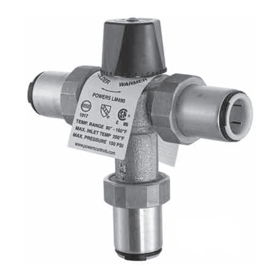 Powers HydroGuard LFLM490 Installation Instructions