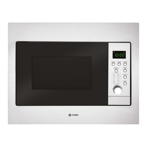 Caple CM126 Instruction Manual