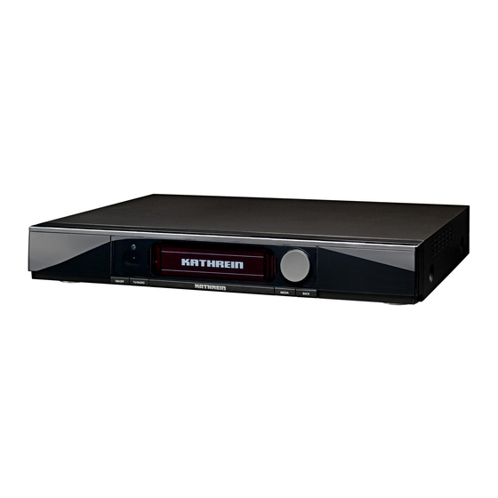 Kathrein UFSconnect 926 Quick Start Manual