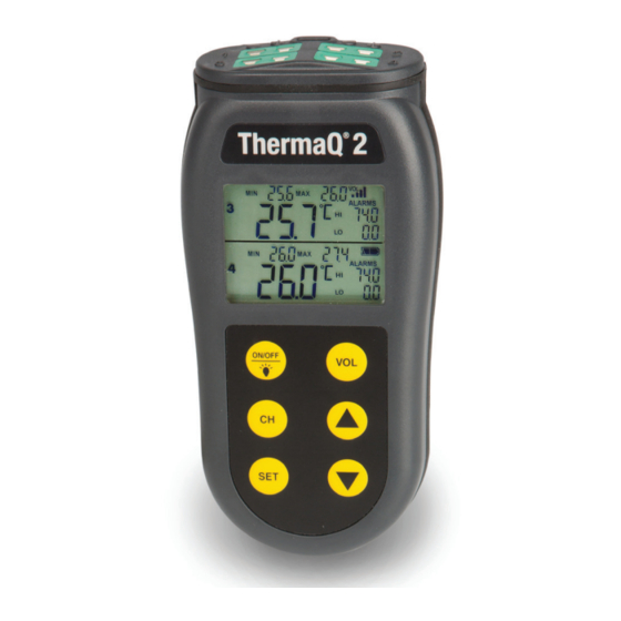 ETI THERMAQ 2 Operating Instructions