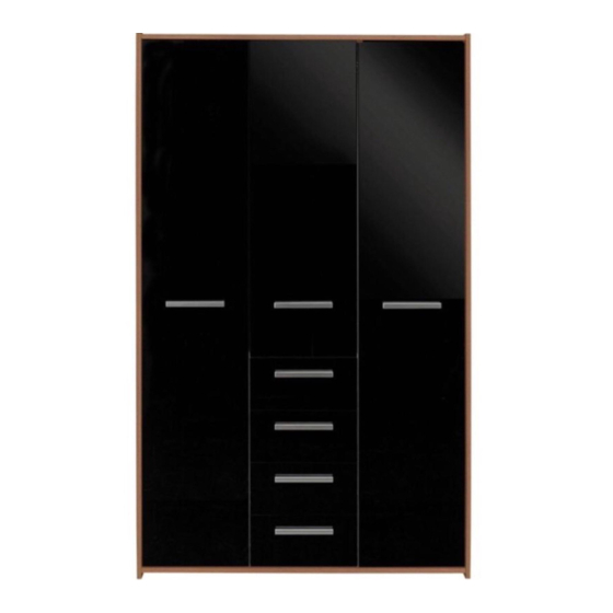 Argos Home New Sywell 4 Drawer 3 Door Robe 282/7023 Assembly Instructions Manual