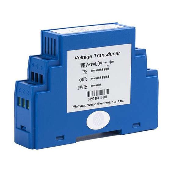 Mianyang Weibo Electronic WBV412S01 User Manual