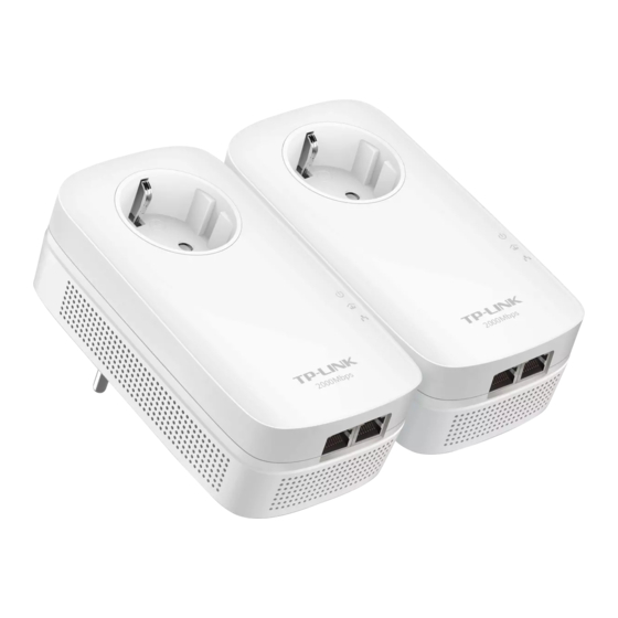 TP-Link TL-PA9020P Quick Installation Manual