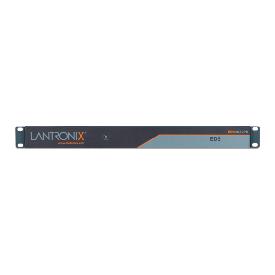 Lantronix EDS3000PR Quick Start Manual