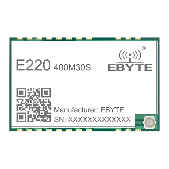Ebyte E220-400M30S User Manual