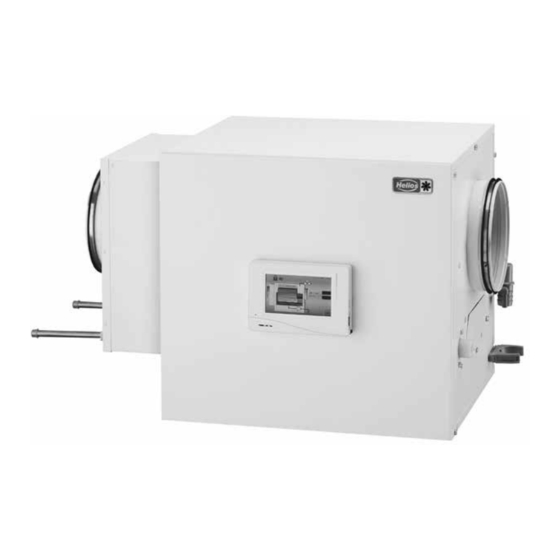 Helios KWL HygroBox Series Installation And Operating Instructions Manual
