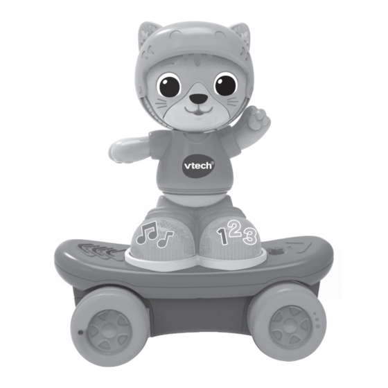 VTech Pull Back Skater Cat Instruction Manual