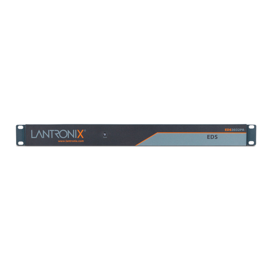 Lantronix EDS3000PR Quick Start Manual