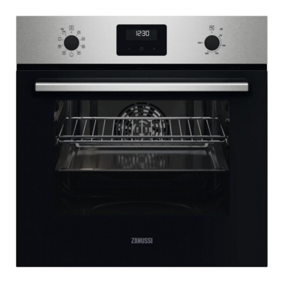 Zanussi ZOHKQ3X2 Electric Oven Manuals