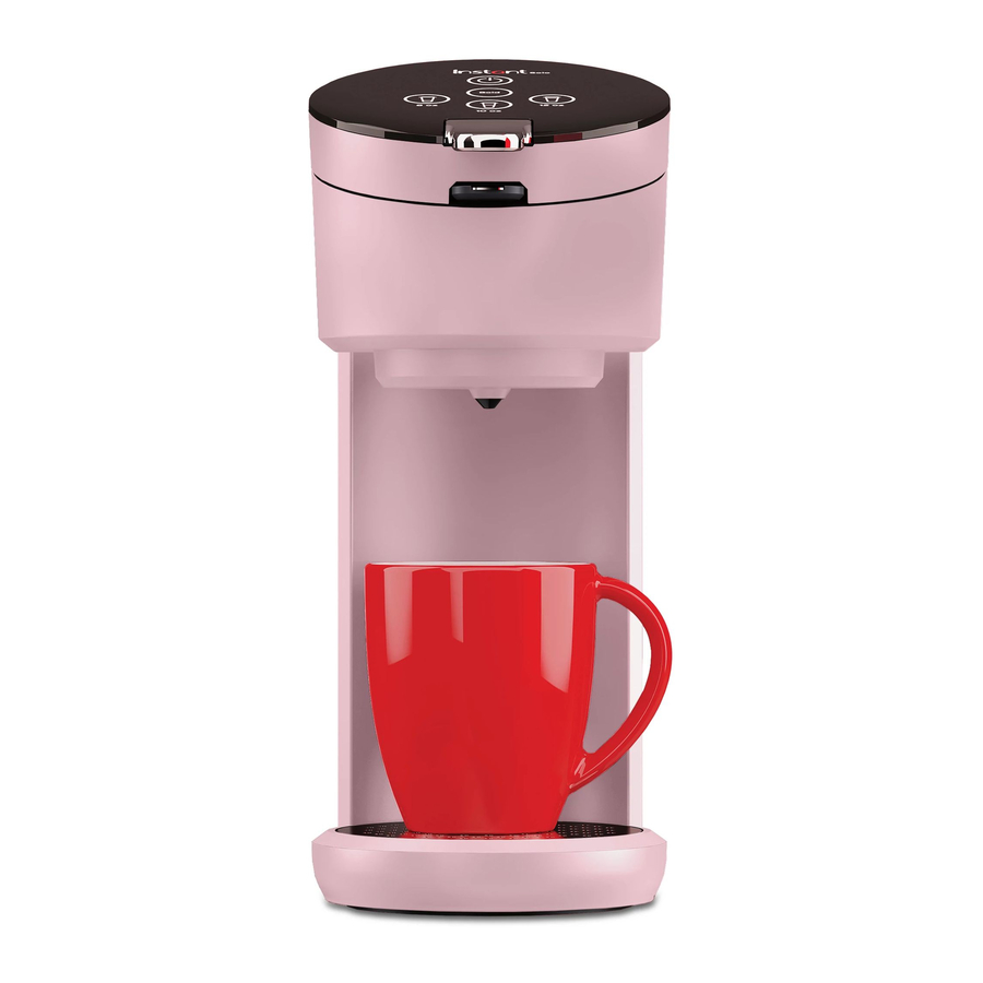 Instant Pod Solo Single-Serve Coffee Maker 140-6016-01 Manual
