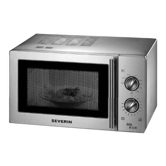 SEVERIN MW7869 Instructions For Use Manual