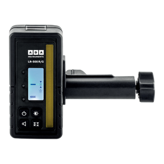 ADA INSTRUMENTS LR-500 R/G Operating Instructions Manual