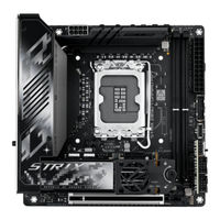 Asus ROG STRIX Z890-I GAMING WIFI Quick Start Manual