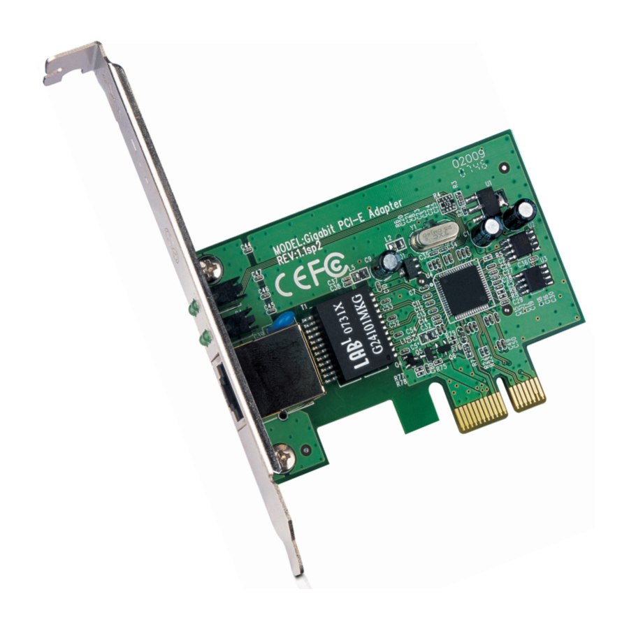 TP-Link TG-3468 Manual
