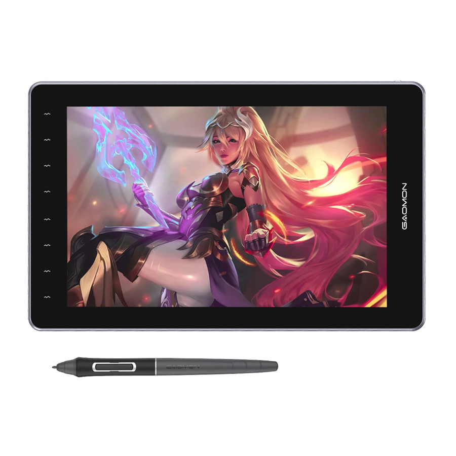 GAOMON PD1610 Manual