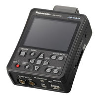 Panasonic AVCCAM AG-HMR10P Operating Instructions Manual