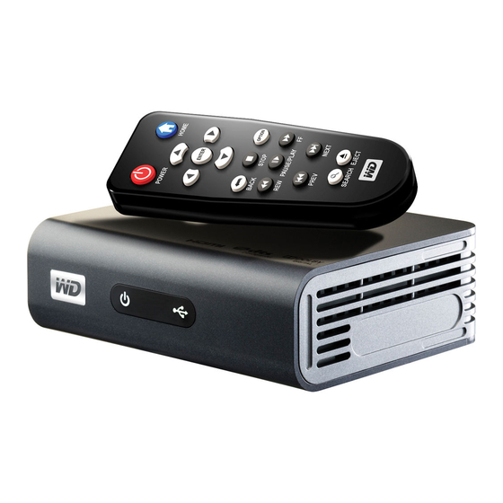 Western Digital TV Live User Manual